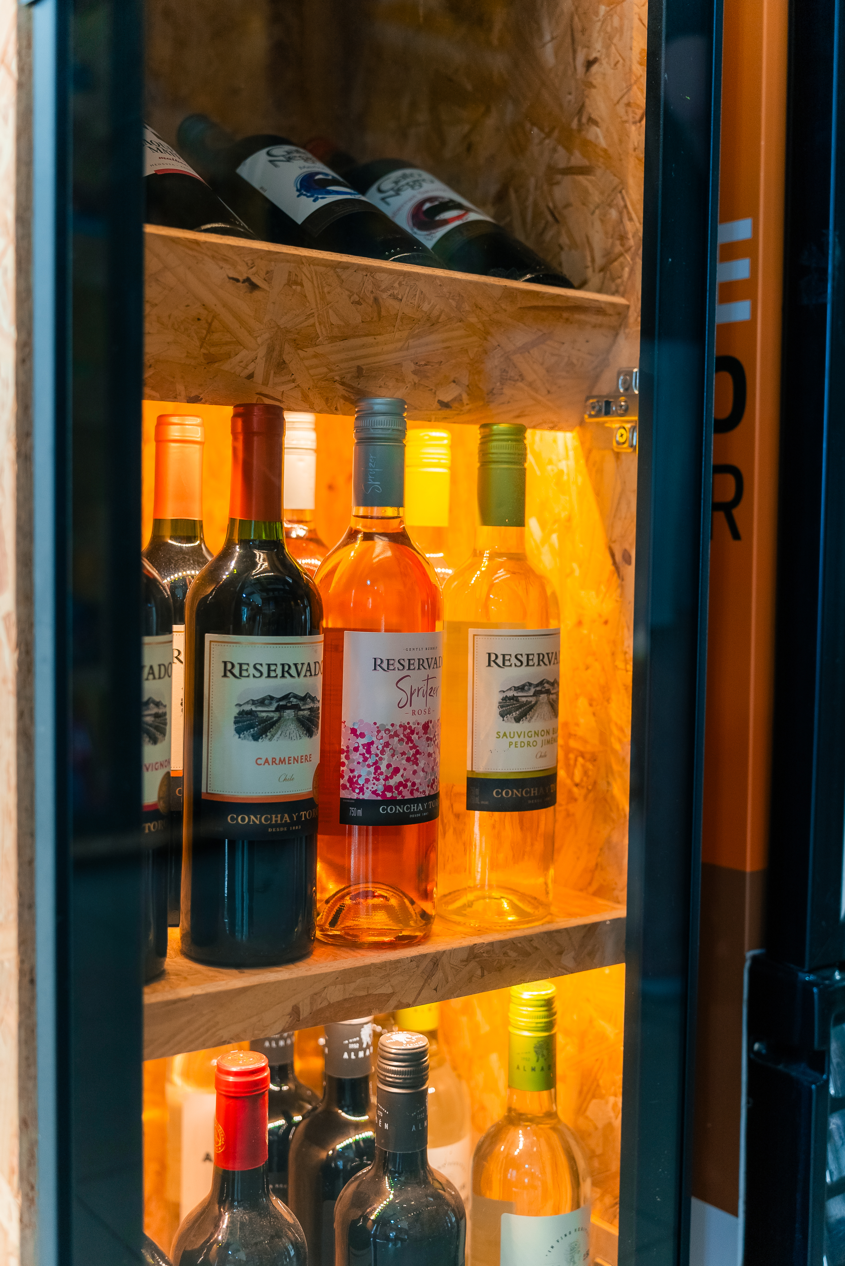 Seleção de vinhos e cervejas especiais